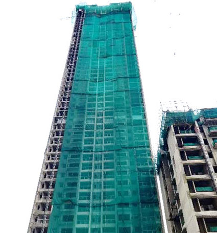 VERTICAL SAFETY NET ENVELOPING SYSTEM SLIDE MG